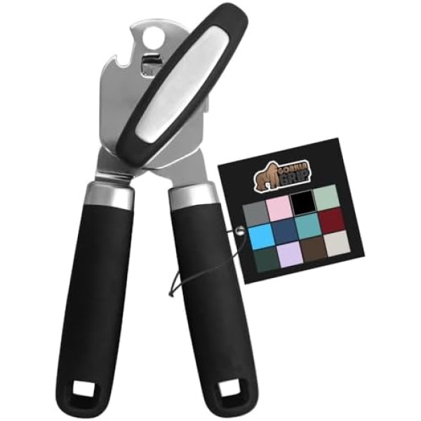 The Original GORILLA GRIP Heavy Duty Stainless Steel Smooth Edge Manual Can