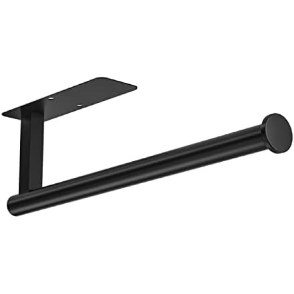 ASTOFLI Paper Towel Holder Under Cabinet No Drilling, Self Adhesive Paper Towel
