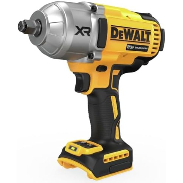 DEWALT 20V MAX Cordless Impact Wrench, 1/2 Impact Gun, High Torque